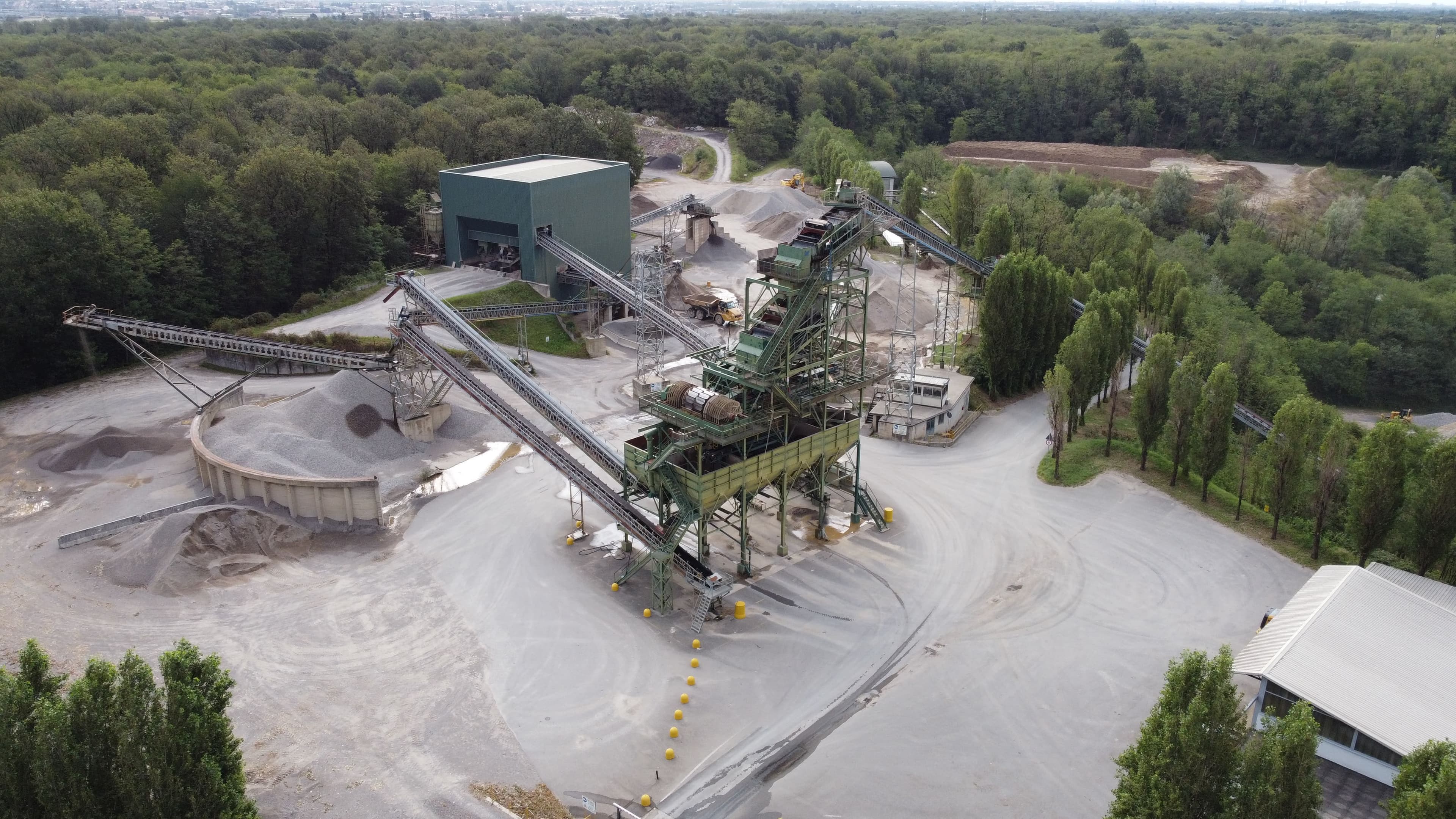 Inerti certificati per pavimentazioni stradali